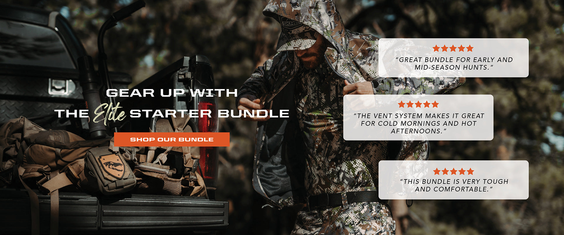 Gear up with the elite starter bundle. Shop our bundle.